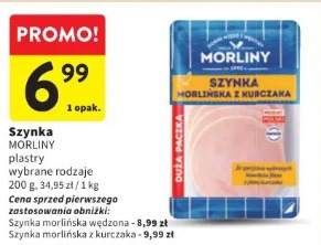 Szynka MORLINY plastry