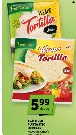 Tortille Funtastic Develey