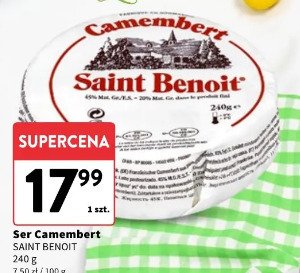 Ser Camembert Saint Benoit