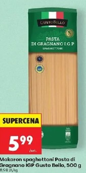 Makaron spaghettoni Pasta di Gragnano IGP Gusto Bello