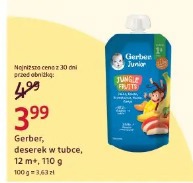 Gerber, deserek w tubce