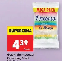 Gąbki do masażu Oceania