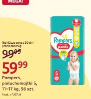 Pampers, pieluchomajtki 5