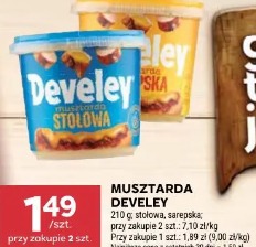 Musztarda stołowa Develey