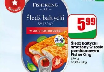 Śledź bałtycki smażony w sosie pomidorowym FisherKing