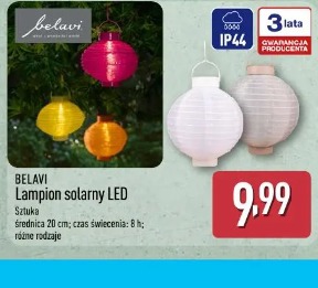 Belavi Lampion solarny LED