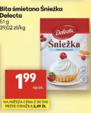 Bita śmietana Śnieżka Delecta