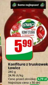 Konfitura z truskawek Łowicz