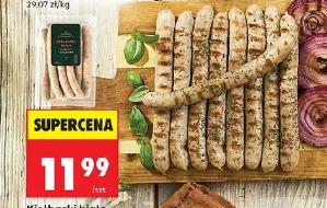 Kiełbaski białe z szynki i cielęciny Premium