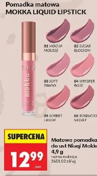 Matowa pomadka do ust Niuqi Mokka