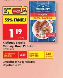 Kiełbasa śląska Morliny Duża Paczka