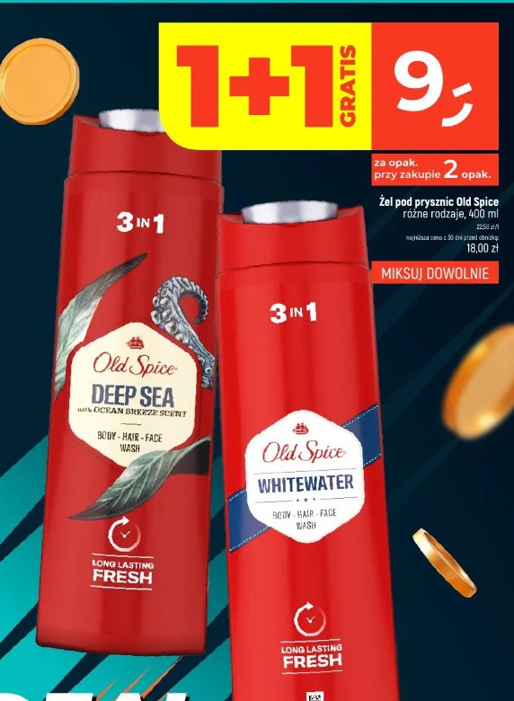 Żel pod prysznic Old Spice