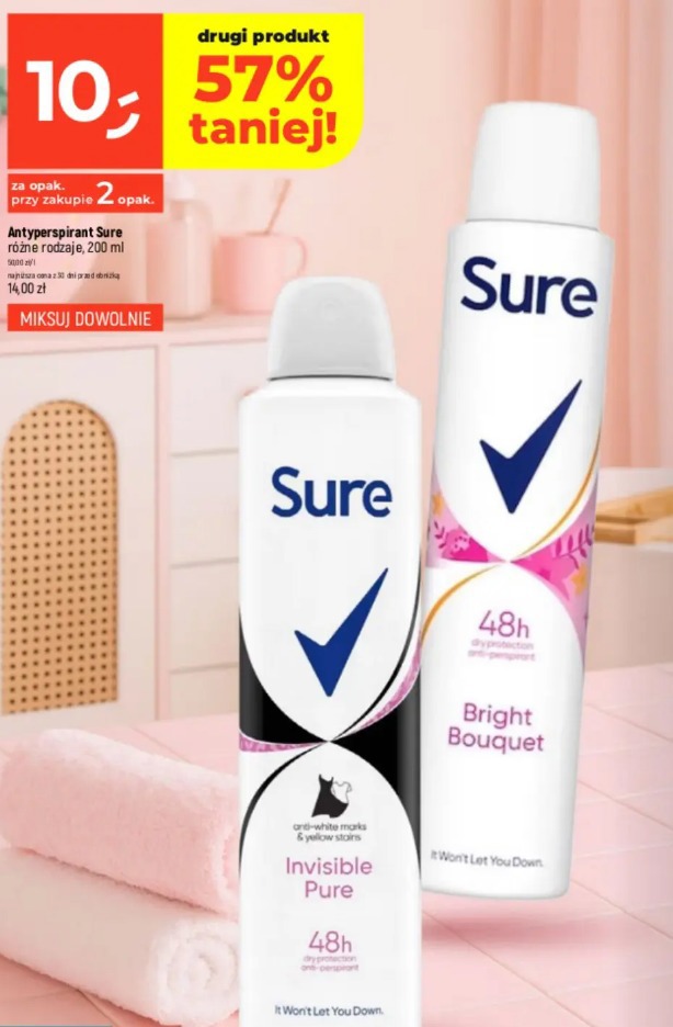 Antyperspirant Sure
