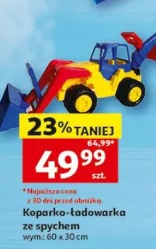 Koparko-ładowarka ze spychaczem