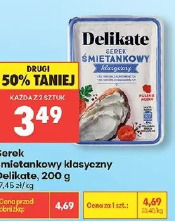 Serek śmietankowy klasyczny Delikate