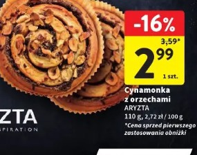 Cynamonka z orzechami Aryzta