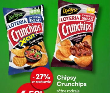 Chipsy Crunchips różne rodzaje