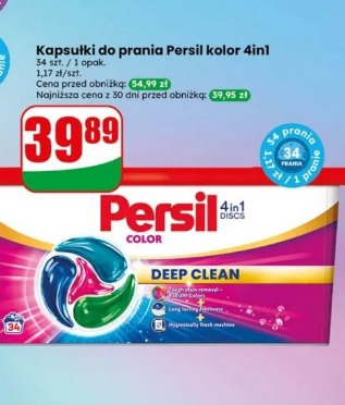 Kapsułki do prania Persil kolor 4in1