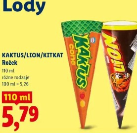 Kaktus/Lion/Kitkat Rożek