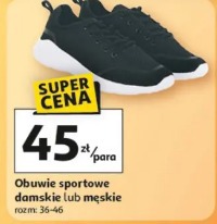 Obuwie sportowe damskie lub męskie