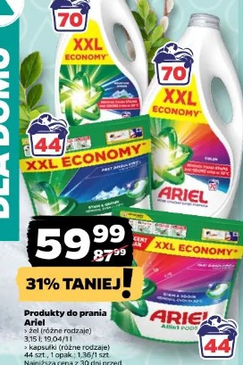 Produkty do prania Ariel