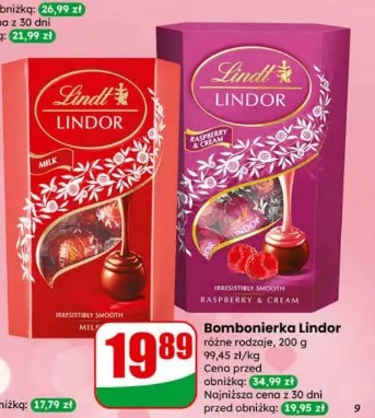 Bombonierka Lindor