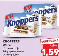 Knoppers Wafelki różne rodzaje