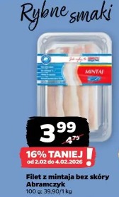 Filet z mintaja bez skóry Abramczyk