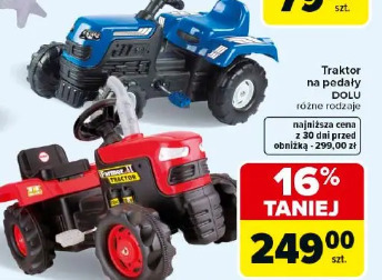 Traktor na pedały Dolu