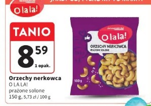 Orzechy nerkowca O La La! prażone solone