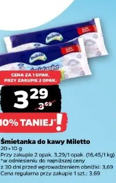 Śmietanka do kawy Miletto