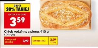 Chleb rodzinny z pieca