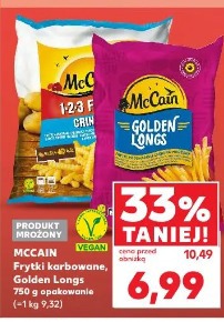 MCCAIN Frytki karbowane, Golden Longs