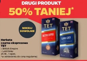 Herbata czarna ekspresowa TET