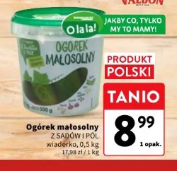 Ogórek małosolny z Sadów i Pól