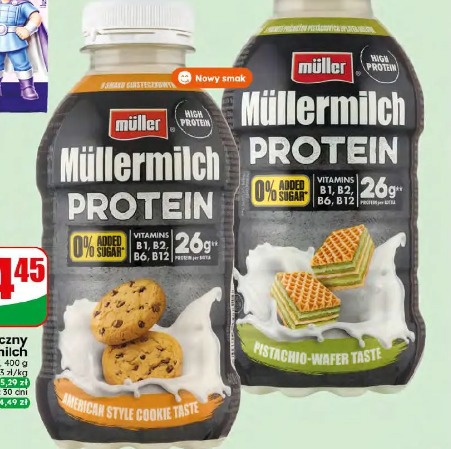 Napój mleczny proteinowy Müllermilch