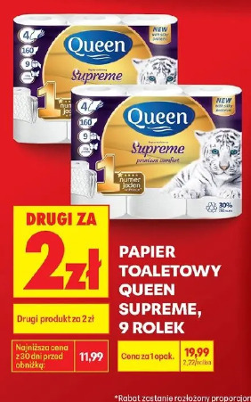 Papier toaletowy Queen Supreme