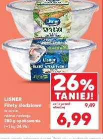 Lisner Filety śledziowe w sosie