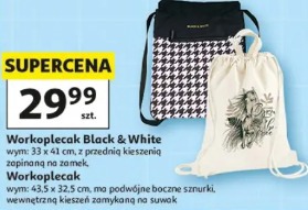 Workoplecak Black & White