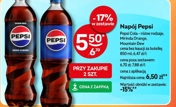 Napój Pepsi