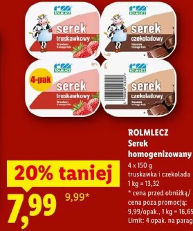 Rolmlecz Serek homogenizowany