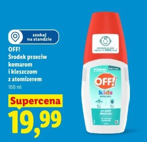 OFF! środek przeciw komarom i kleszczom z atomizerem