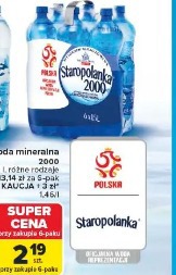 Woda mineralna Staropolanka 2000