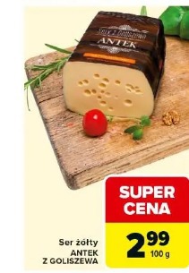 Ser żółty Antek z Goliszewa