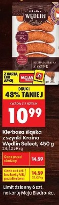 Kiełbasa śląska z szynki Kraina Wędlin Select