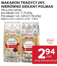 Makaron tradycyjny, nierówno siekany Polmak