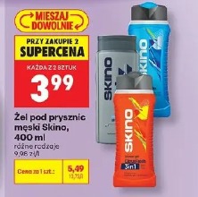 Żel pod prysznic męski SkinO, 400 ml