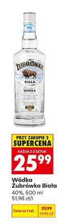 Wódka Żubrówka Biała