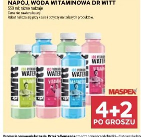 Napój, woda witaminowa Dr Witt