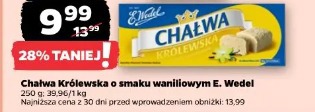 Chałwa Królewska o smaku waniliowym E. Wedel